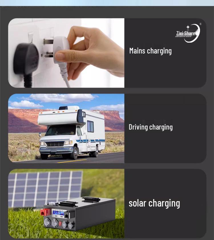 Zi Xi Long-Life Fast-Charging Smart Lithium Iron Phosphate RV Battery