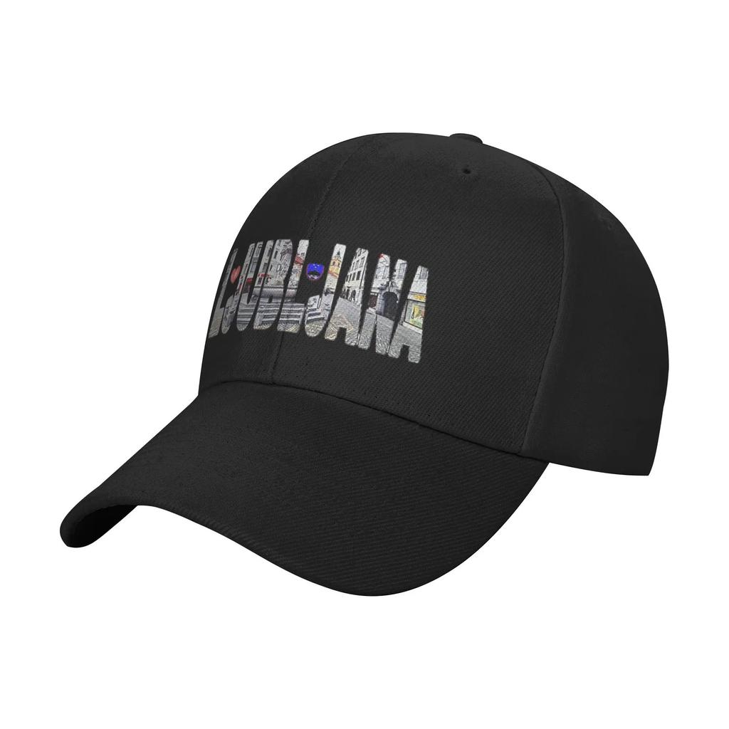 Unisex Baseball Hats Ljublijana Robbov Vodnjak Fountain Mestni Trg Plaza Streetwear Summer Sports Baseball Caps Casquette
