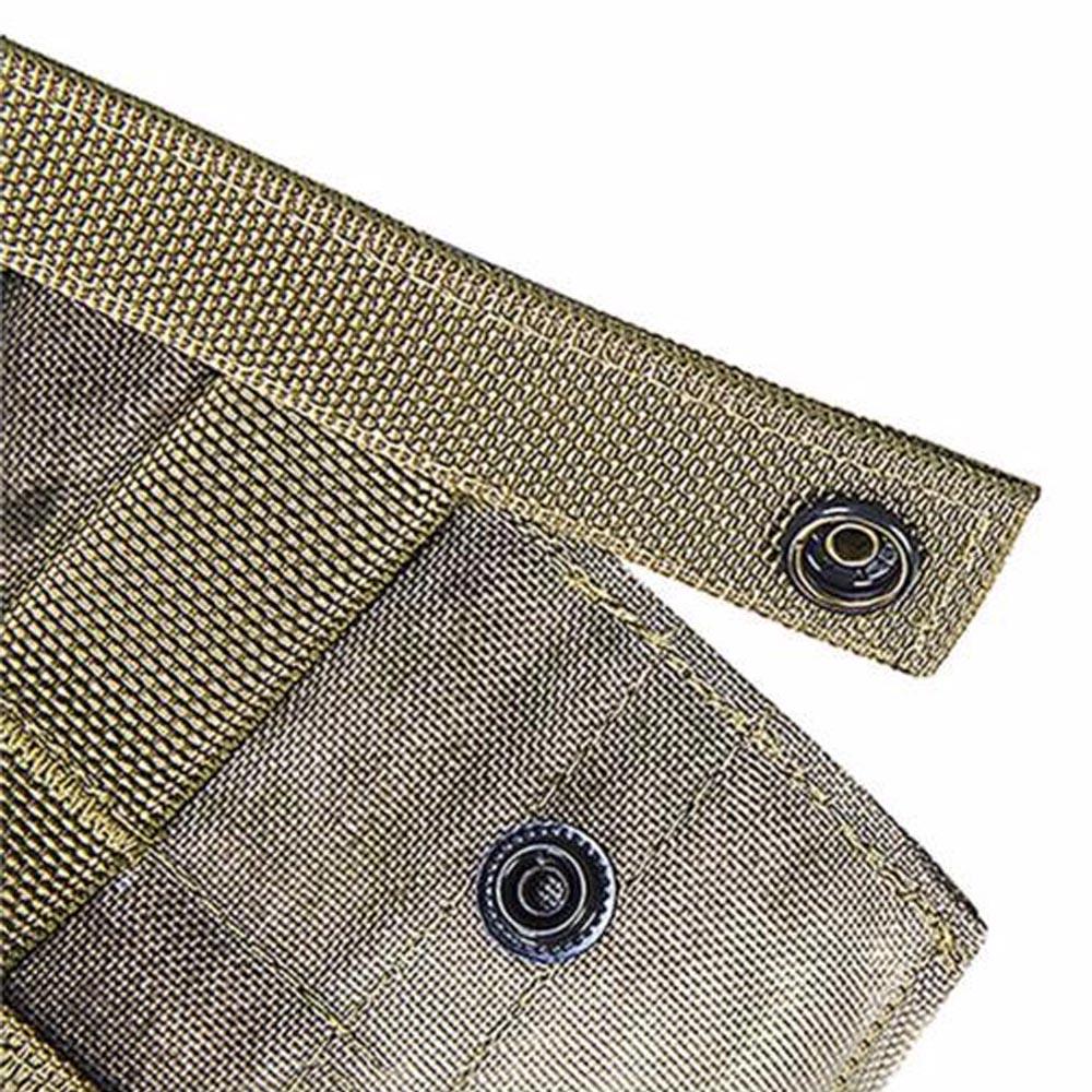 Sac de chargeur Molle camouflage en nylon 1000D, deux unités, pochette de chargeur tactique, étui de chargeur.