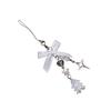 Unique Phone Charm Versatile Key Ornament Bag Pendant Delicate Bowknot Phone Pendant Fashionable Key Holder for Keys Bag