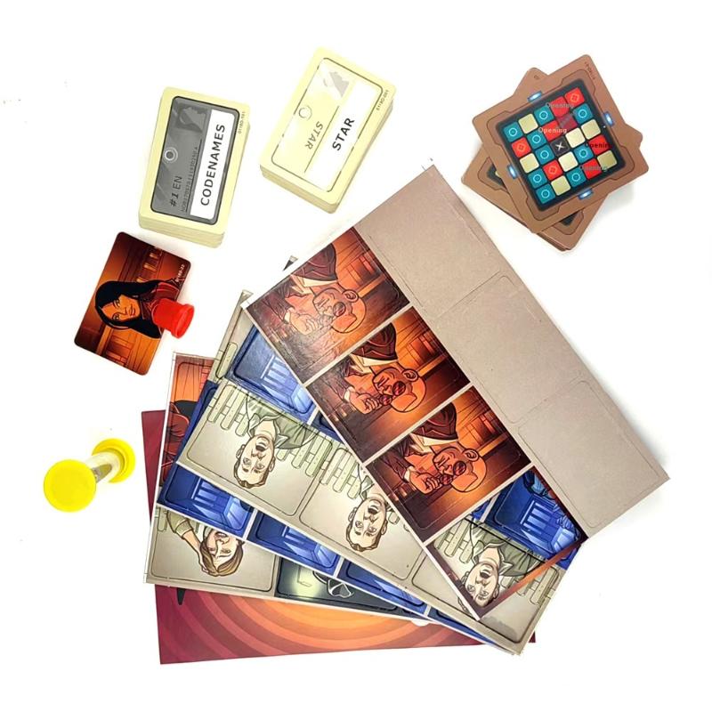 Codenames Strategy Board Game Card Game 2-8 Players Spymaster Party Game Family Game Night Ideal For Teamwork & Strategic Think