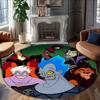 1pc Villains Carpet, Round Rug, Comfortable, Suitable for Entryways, Living Rooms, Office, And Bedrooms, Christmas Decoration