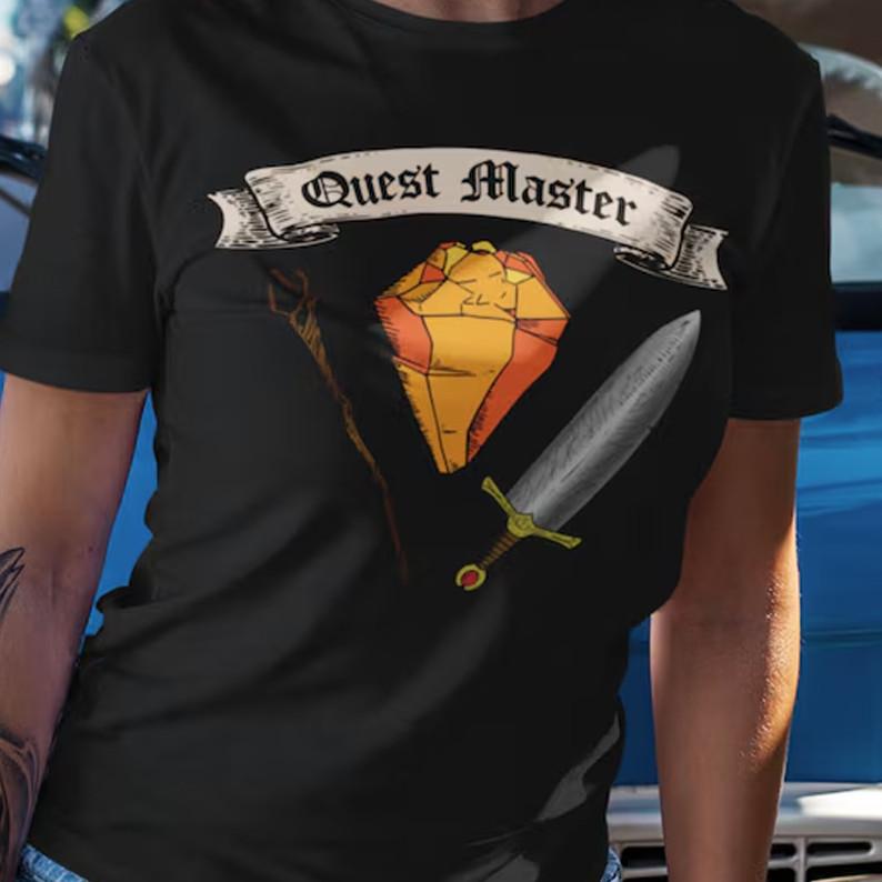 Quest Master Onward Unisex Tee black T-shirt All sizes 1F2597 Unisex T-Shirt XXXXL