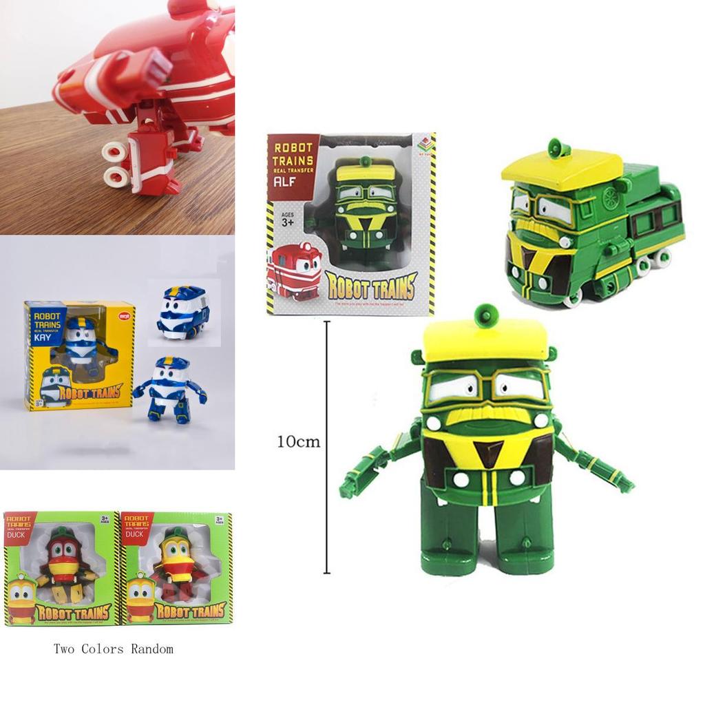 Robot Trains Rt Kay Transformujący Pociąg Figurka Koreańska Animacja Zabawka Dla Dzieci