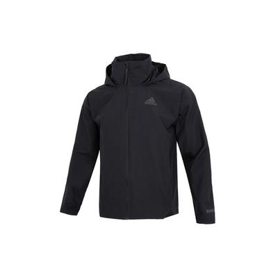 Traveer Woven Casual Jacket With Logo Stripes Men Jackets Black HG6016