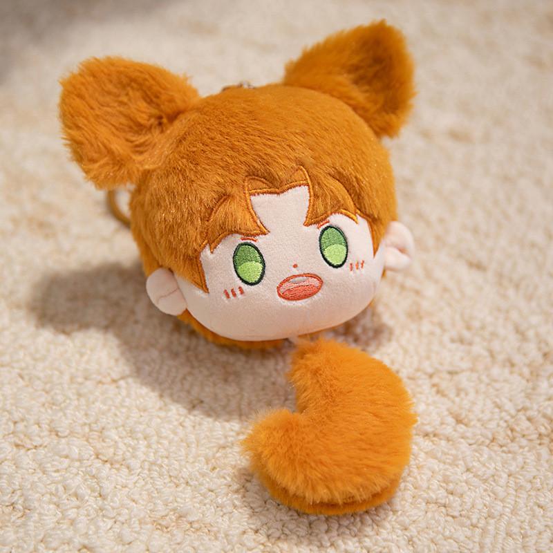 Light Night And Keychain Plush Toy Pendant Game Character Doll Decoration Gift