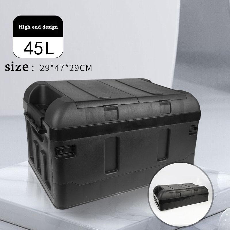 Car Storage Box Foldable Backup Camping Storage Box Firm Car Sorting Storage Box Home Stowing Tidying Automobiles Accessories