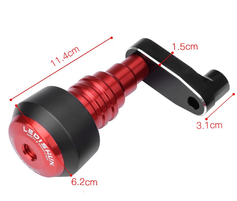 Motorcycle Frame Slider for Kawasaki Ninja 1000/SX Z1000SX (Black)