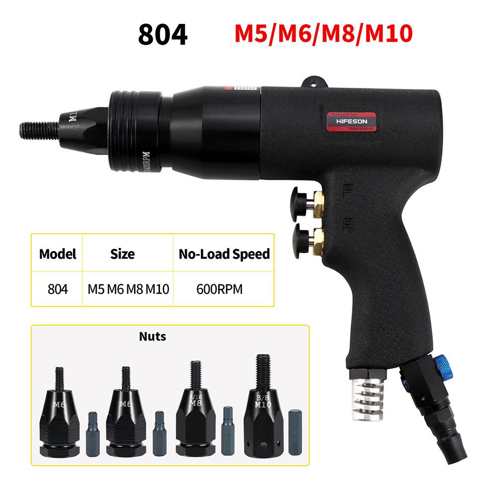 Insert Thread Pull Setter Riveters Household Repair Power Tool Portable Self-Lock Pneumatic Rivet Nut Guns