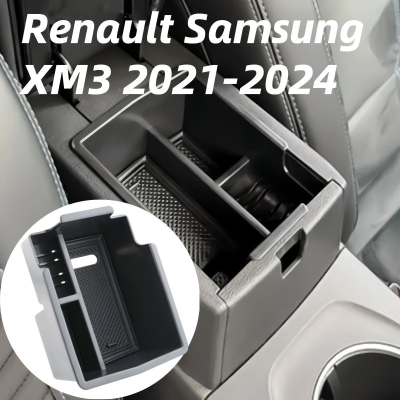 Scatola portaoggetti per bracciolo console centrale per auto in ABS per Renault Samsung XM3 2021-2024 Organizer per vassoio per auto Accessori