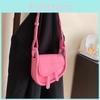 Fashionable 2023 Spring Candy Color Womens Mini Chic Trendy Saddle Bag