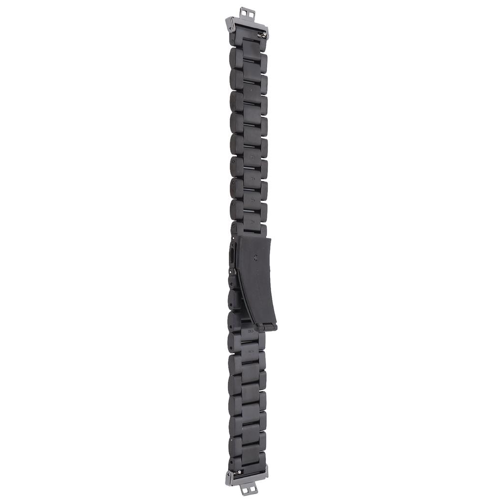 Smartwatch Band Watch Strap Double Buckle Solid Stainless Steel for HUAWEI Watch FITBlack