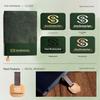 Custom A5 Leather Paperback Business Notebook with Logo Printing