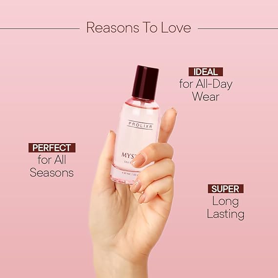 Mystere Eau De Parfum EDP Láhev 30ml | Prémiový Unisex Dlouhotrvající Luxusní Parfém - Tóny Neroli, Cedru, Dubového mechu a Ylang-Ylangu | Pro Muže a Ženy