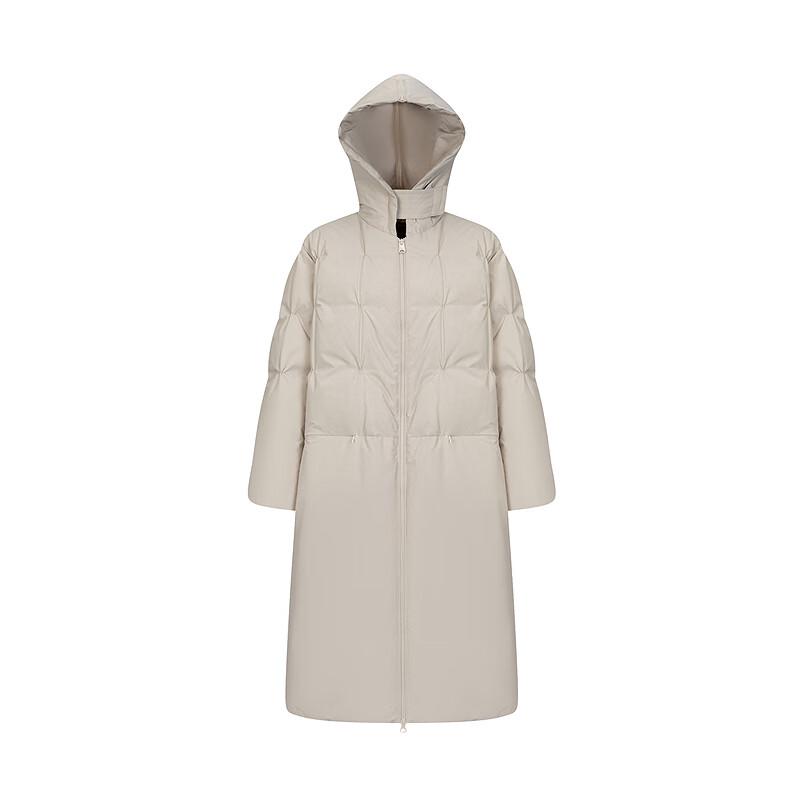 Arofly Women's Long Duck Down Jacket with Versatile Collar