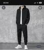Unisex Hooded Cardigan Sports Suit: Spring/Autumn Casual, Loose-Fit Running Two-Piece Set for 2024.