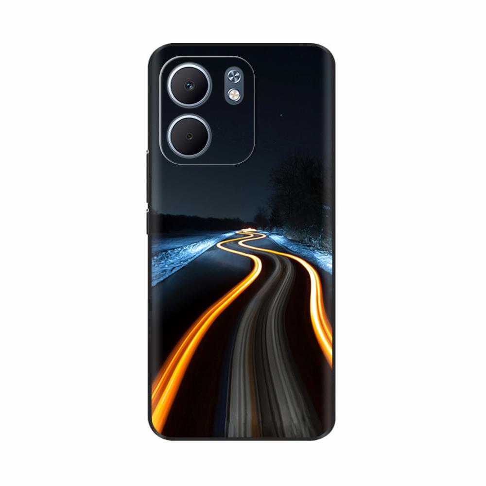 For Oppo A5x Case Soft Silicone Phone Cases Black TPU Back Cover For Oppo A5X A5 x 4G 5G Case Cute Printed Bags Fundas Coque