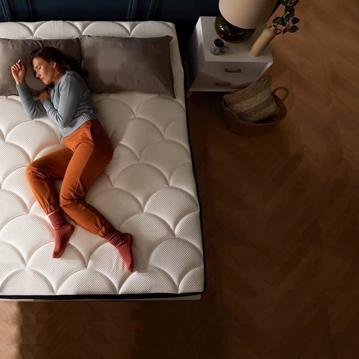 Materasso 160x200 | Spessore 27cm | Media Durezza | Materasso per 2 Persone | Supporto in Memory Foam | Comfort Equilibrato