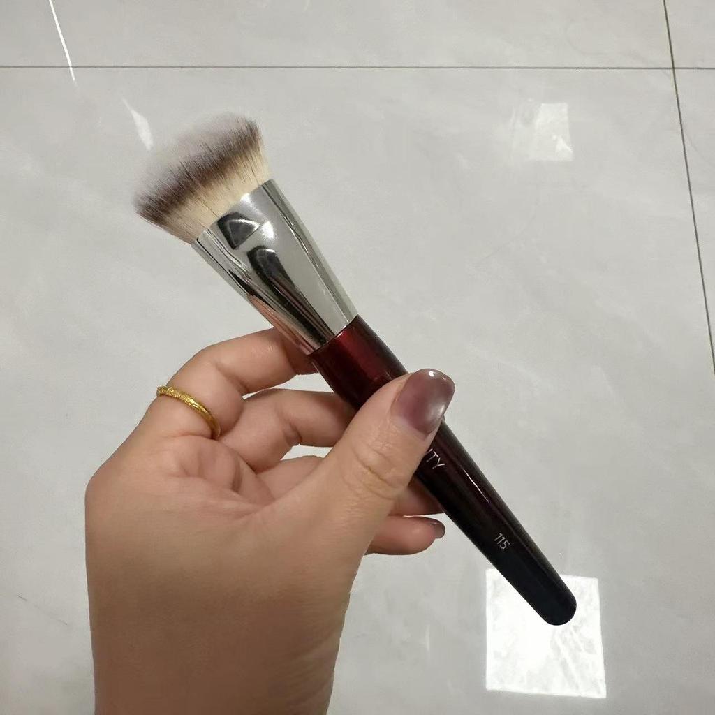 BKB Series 115 Sloped Concealer/Foundation/Contour Brush for Dark Circles, Tear Troughs, Acne Scars - Soft Finish