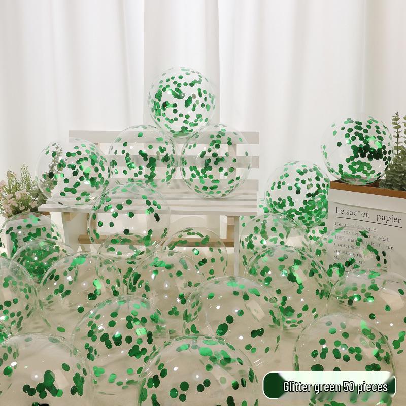 Retro Olive Green Forest Theme Graduation and Birthday Balloon Arrangement