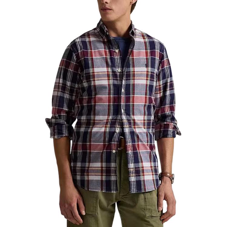 Polo Ralph Lauren Shirts Men's Multicolor Lapel Moderate Other 710958241-004