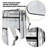 Industrial Grade 18Inch Anti Statics PVC Tool Backpack Heavy Duty Clear Mesh Compartments For Electronics Technicians