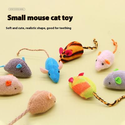 Toy Simulation Plush Herb Medicine Mouse Self-hi Gnawing and Biting Cat and Mouse Cat Grass Catnip