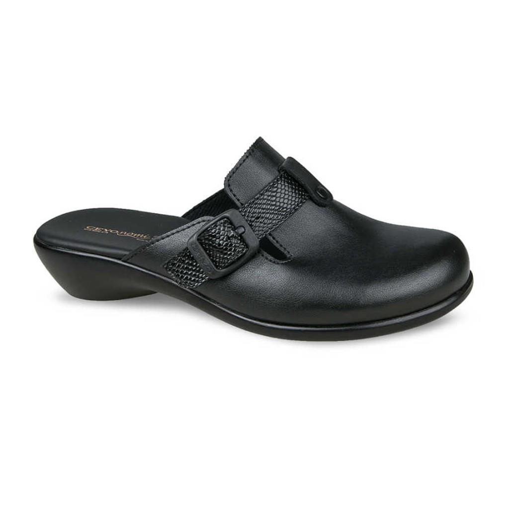 

Закрытые зимние женские тапочки с пряжкой Ceyo Camilla-4