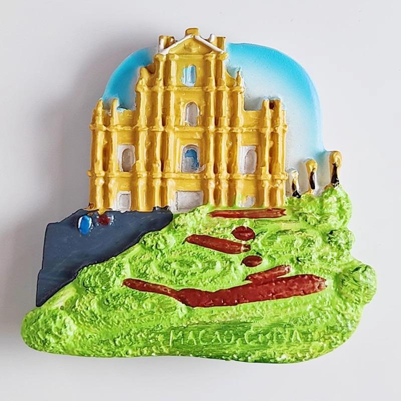 Hongkong Fridge Stickers China Macau Travelling Souvenirs Victoria Harbor Fridge Magnets Home Decoration Wedding Gifts