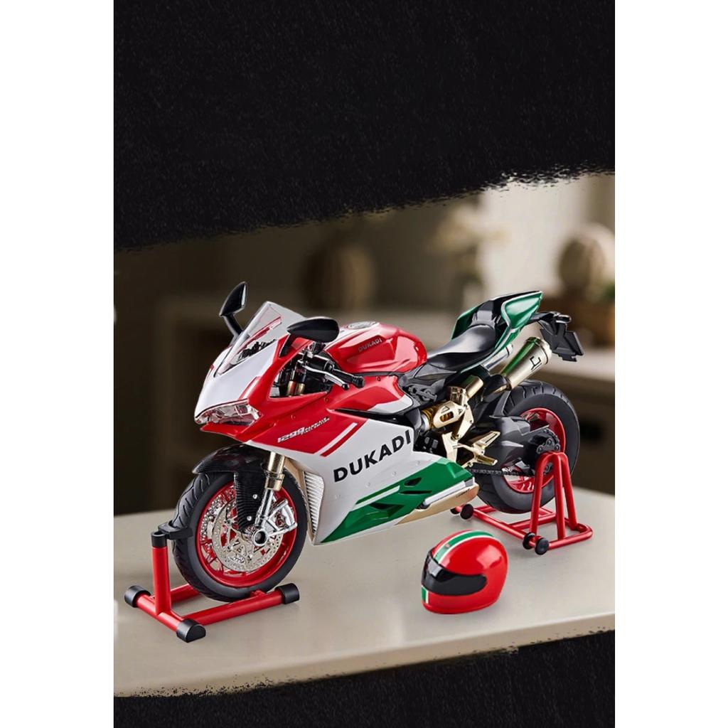 Spary 1/9 Ducati 1199 Panigale R High Performance Racing Car Alloy Motorcycle Diecast Model Collection of Hobby Ornament Kid Toy