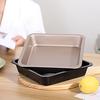 Forma de Assar Reutilizável de Grande Capacidade de 7/8 Polegadas Grau Alimentício Antiaderente Quadrada Profunda Utensílios Domésticos
