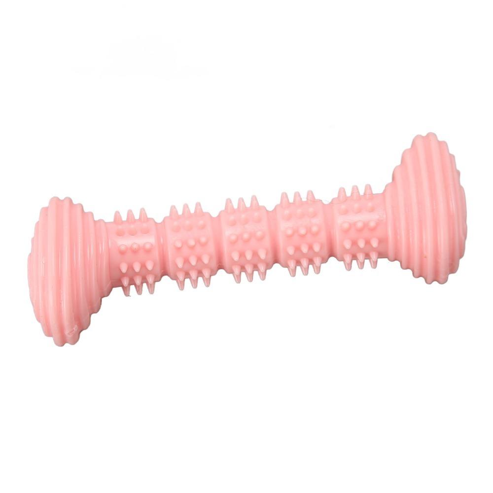 Flexible Texture Treat Dispensing Toy TPR Compound Dog Teething Stick Indoor Play Time