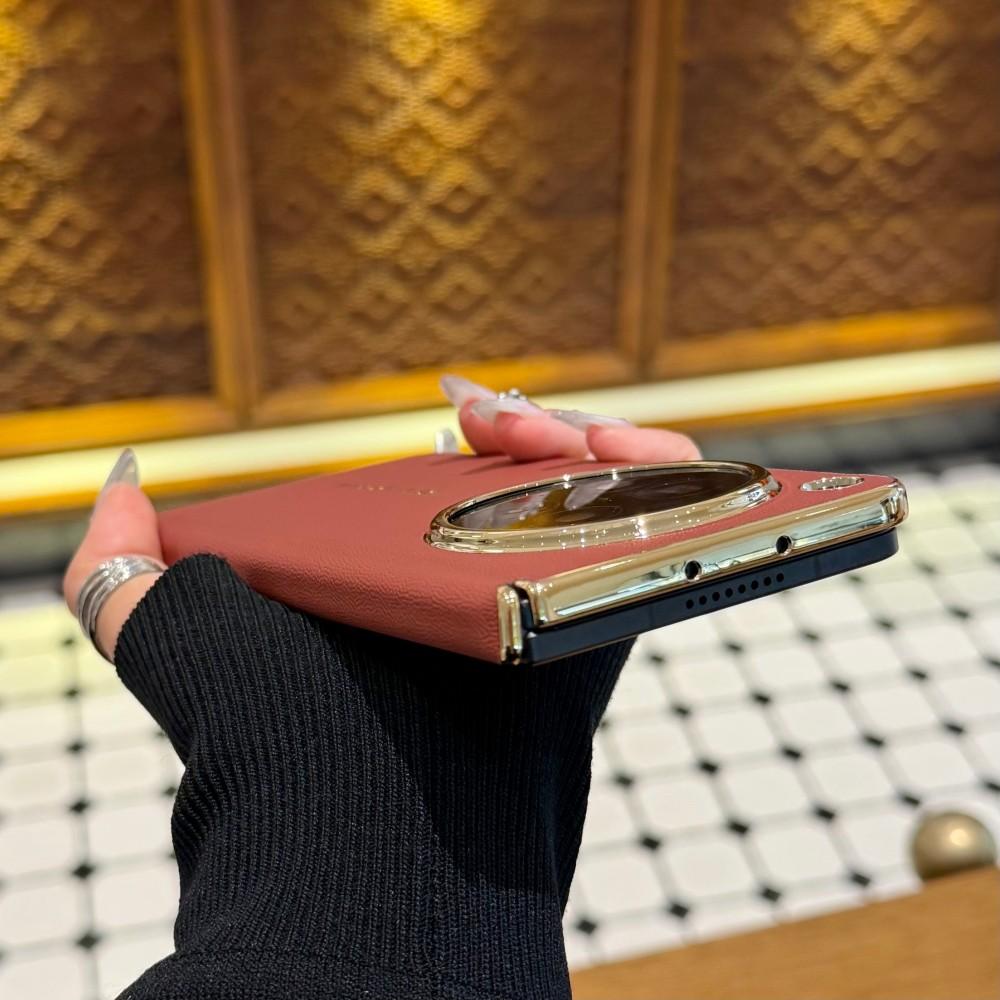 Für OPPO Find N6 Hülle Neue Luxus PU-Leder Skin Plating Schutz-Rückabdeckung Hülle Für OPPO FIND N6 N 6 Handyhülle