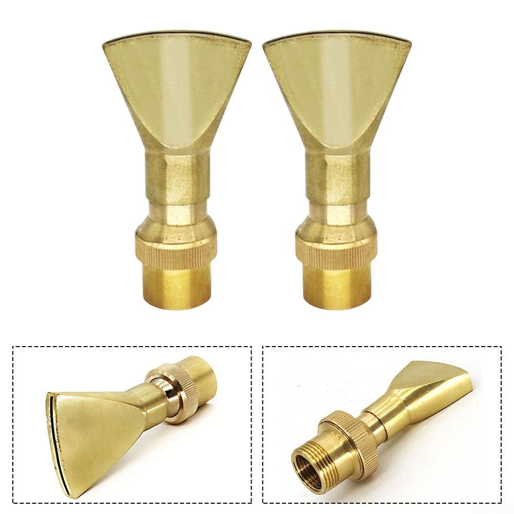 Gardening Sprinkler Head 2PC with Brass Construction for Durability