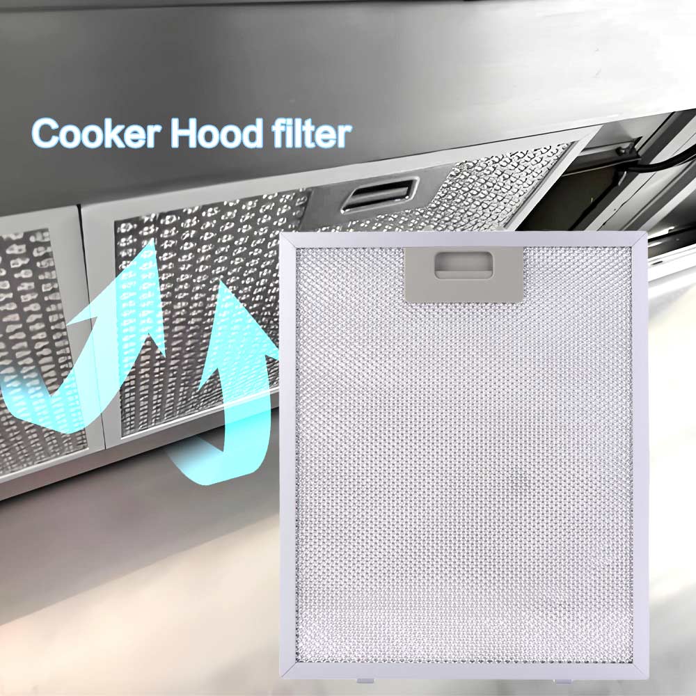 Aluminium Gaas Keuken Afzuigkap Filter Oliebestendig Vetfilter Restaurant