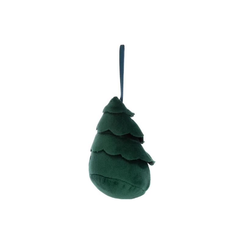 JELLYCAT Christmas Collection Christmas Tree Ornament Doll Plush Pendant 10cm High