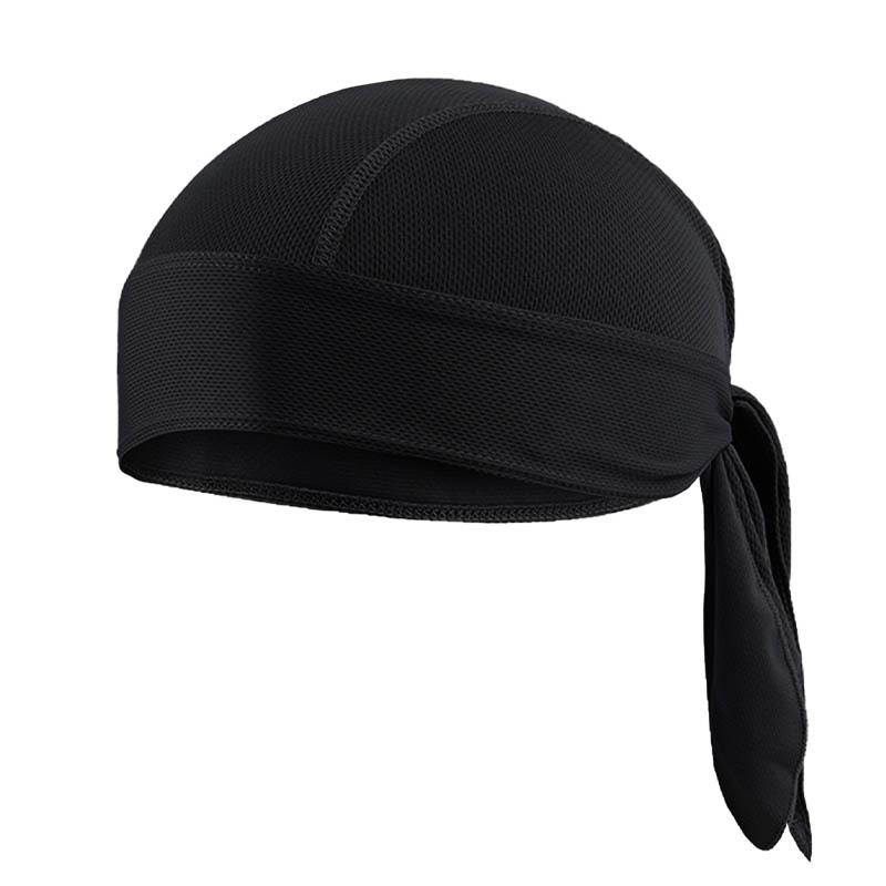 Summer Quick Dry Cycling Pirate Hat Moisture Wicking Breathable Sun Protection Cap Outdoor Sports Headscarf Hat For Bike Riding