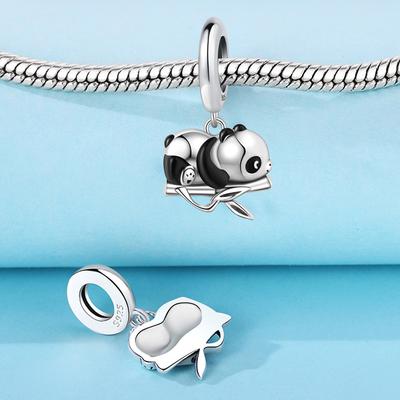 Exquisite Anniversary Charms Panda Originales Beads Fit Bracelet Necklace Accessories Bead Jewelry Making Fine Jewelry Gift