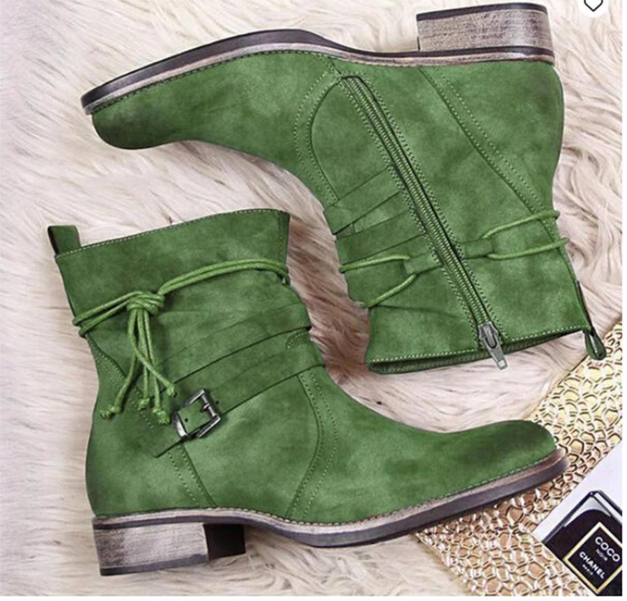 Otoño Invierno Botas Mujer Moda Cotten Botas Retro comprar a buen precio —  entrega gratuita, reseñas reales con fotos — Joom
