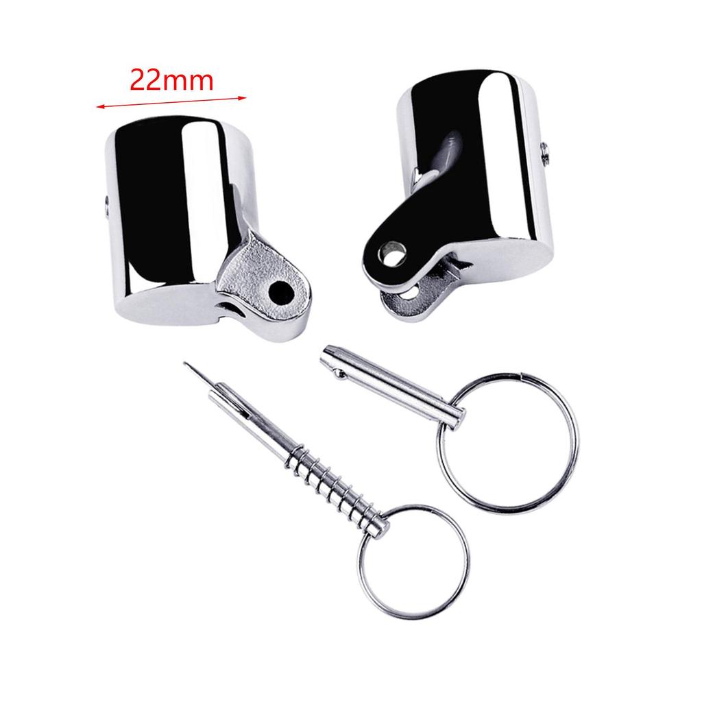 Boat Deck Hinge Mount Boat Railing Pipe Connector Stainless Steel Boat Hardware