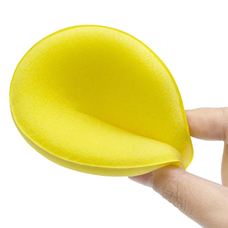 10PCS Car Wax Sponge Round High Density Foam Applicator Pads Detailing Cleaning Tool for Auto Polish Waxing