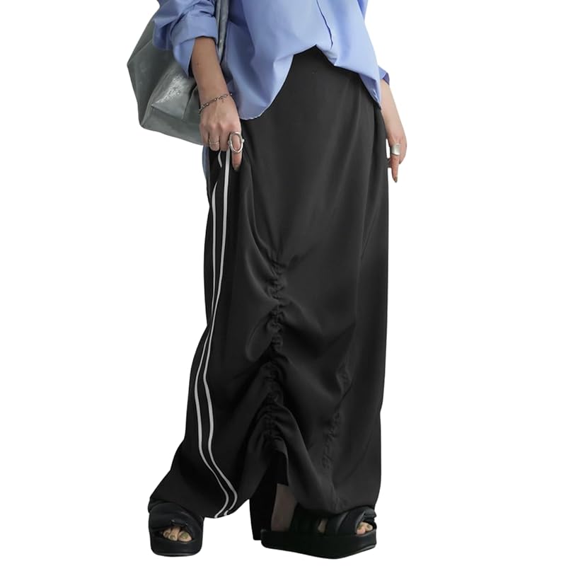 

[antiqua] Antica track skirt ladies bottoms PY-00807 Onesize 05 black