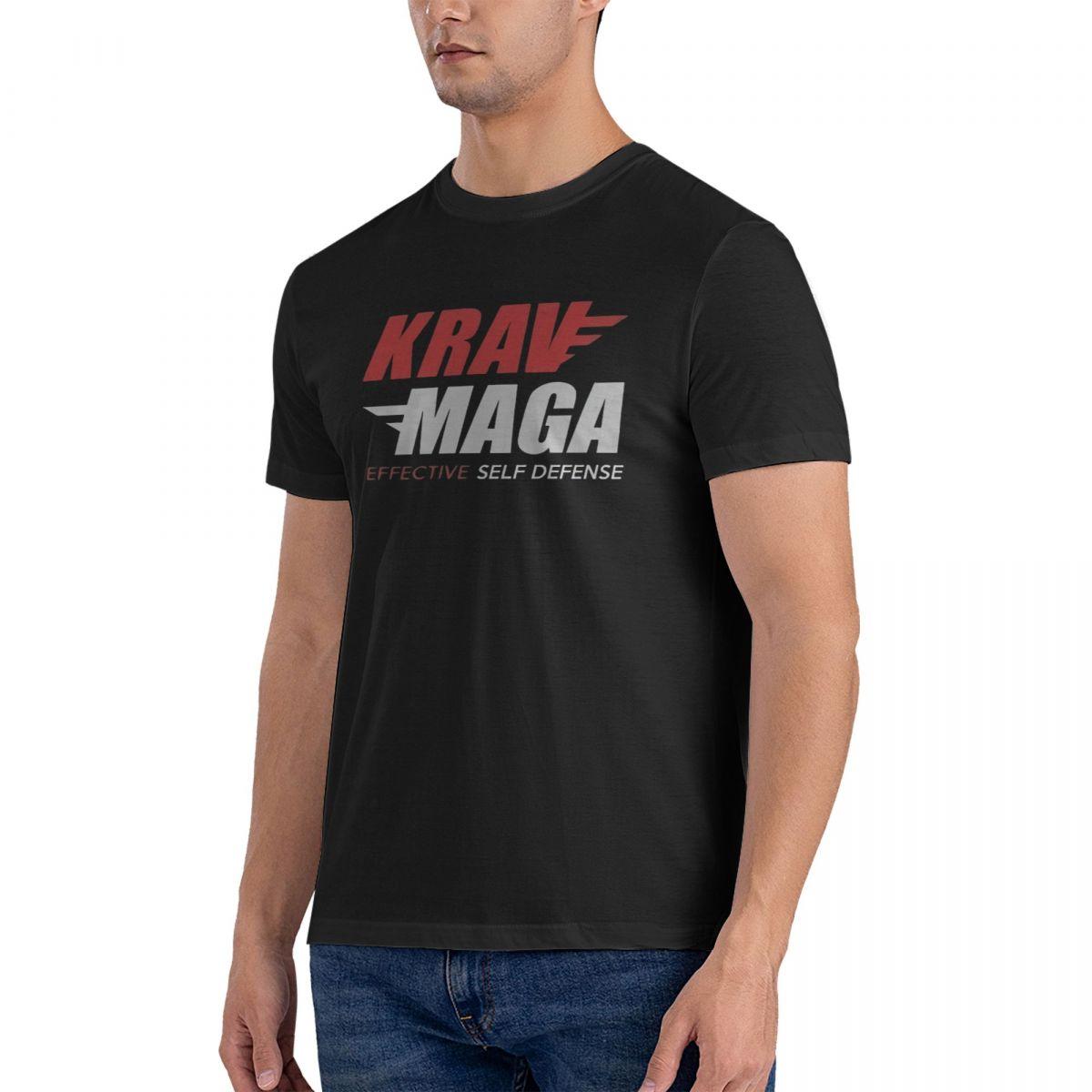 ZheXiong TEE Cadeau-idee Krav Maga Effectieve Zelfverdediging T-shirt Ronde Hals T-shirts Oversized Tops Kleding Korte Mouw Cadeau-idee T-shirt M