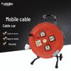Lizhan 4-Socket Mobile Cable Reel with Overheat Protection