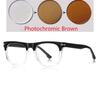 Blue Leopard Frame Square Shortsighted Prescription Glasses Men Spring Leg Blue Blocking Rays Myopia Prescription 0 -0.5 -0.75 To -6