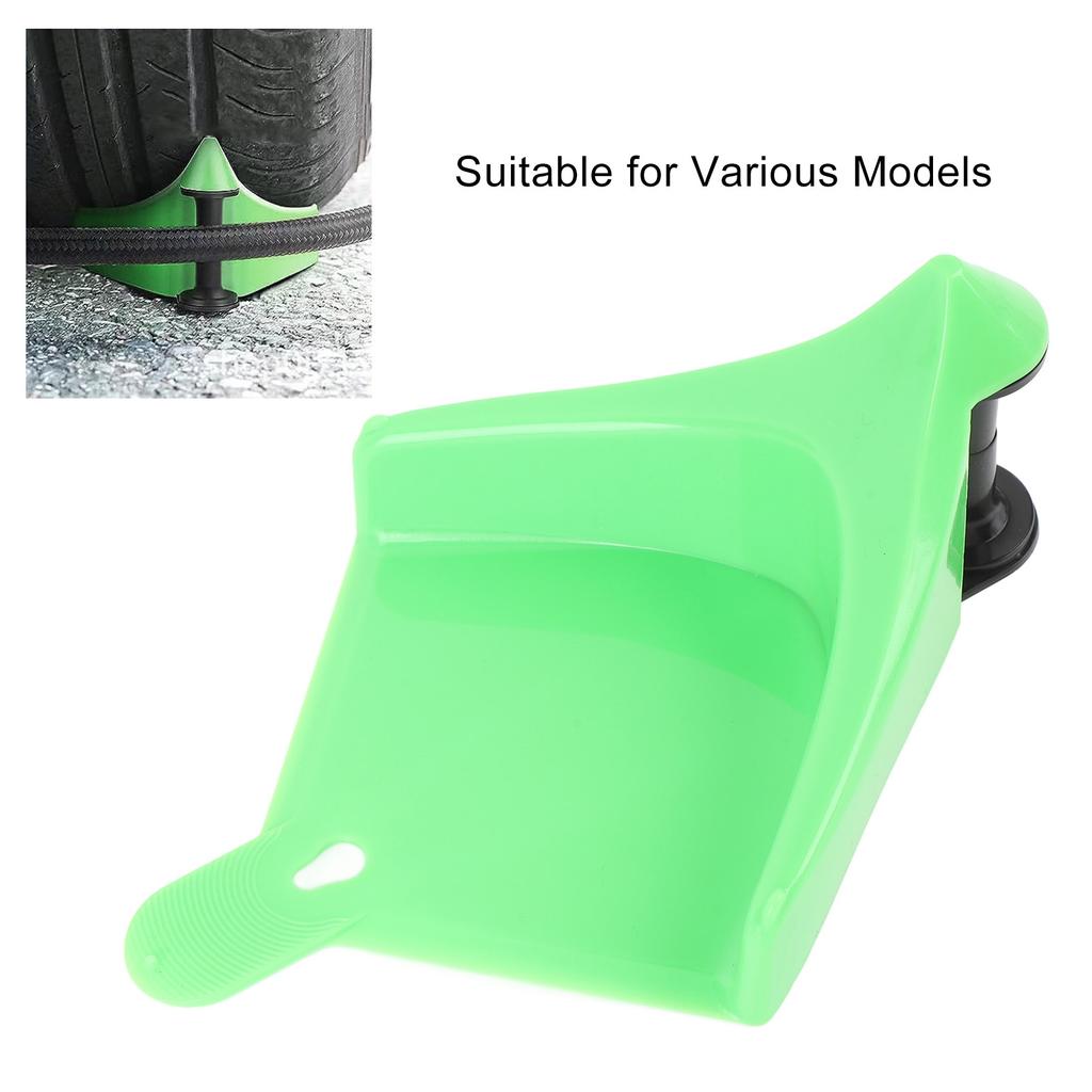 Car Hose Guide Plastic Detailing Tire Hose Roller Car Wheel Rolling System Tool To Prevent Stucking and Snagging Under Wheels Green