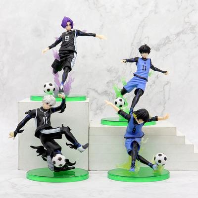 Anime Modrý zámek figurka hračka fotbalový komiks Isagi Yoichi Bachira Meguru Nagi Seishiro Mikage Reo PVC model panenka