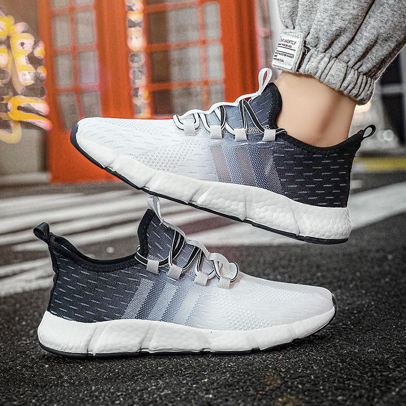 2025 Unisex Casual Sports Shoes Large Size 39-46, Breathable Mesh Gym Running Sneakers Non-Slip Lightweight Footwear for Men Women