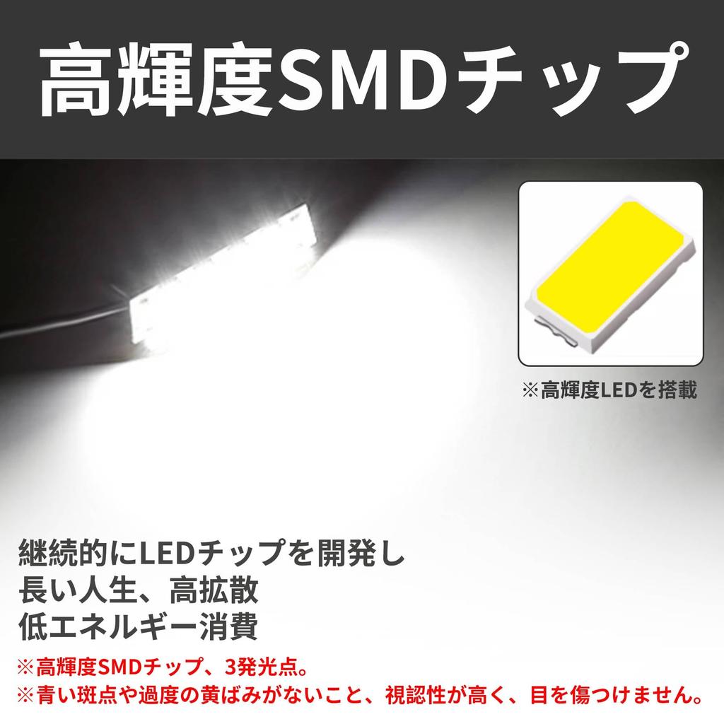KONPON / LED License Plate Light, Custom Parts, Toyota Yaris Exclusive License Lamp, Easy Installation