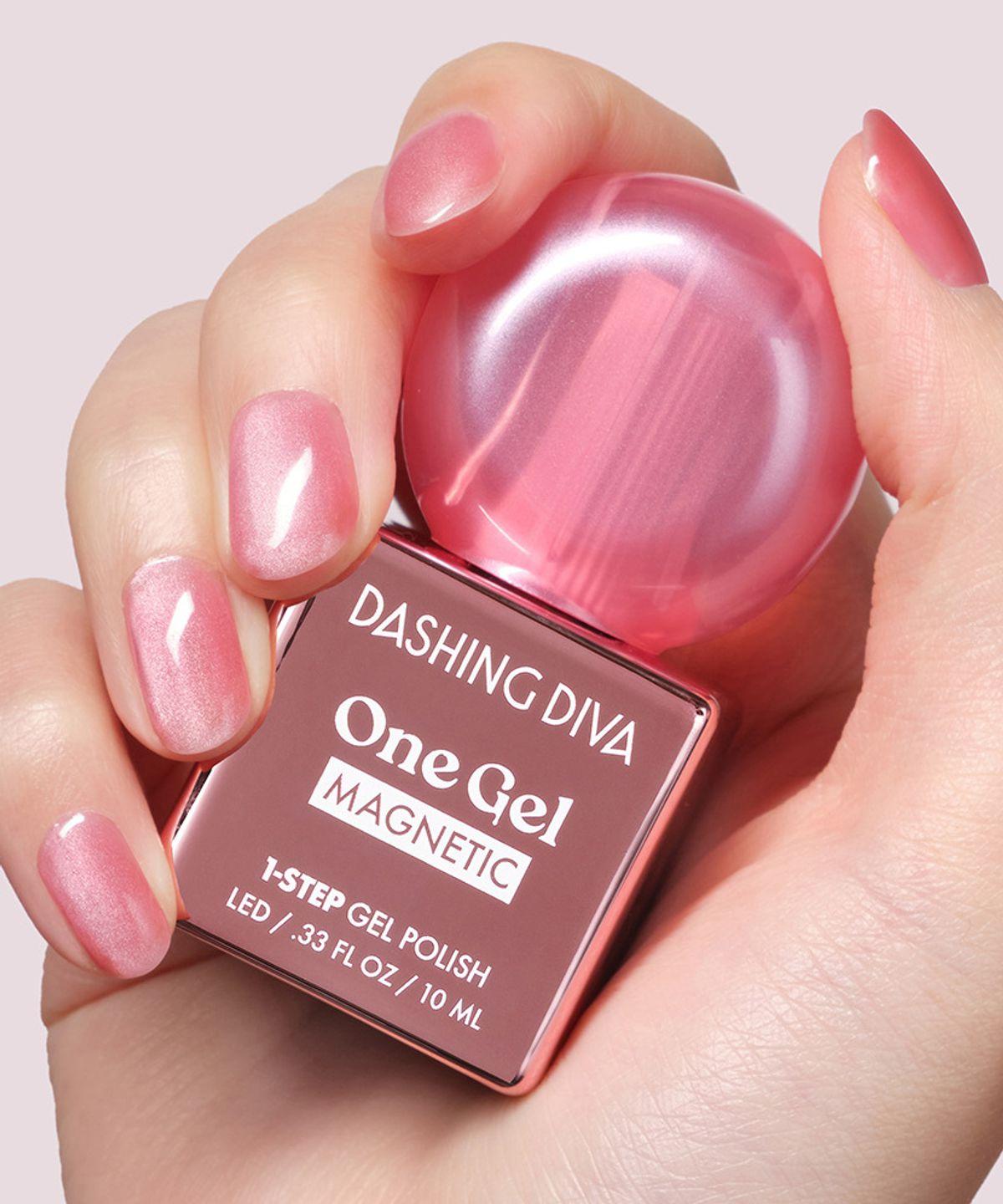 Dashing Diva One Gel Magnetic Mauve Glim
